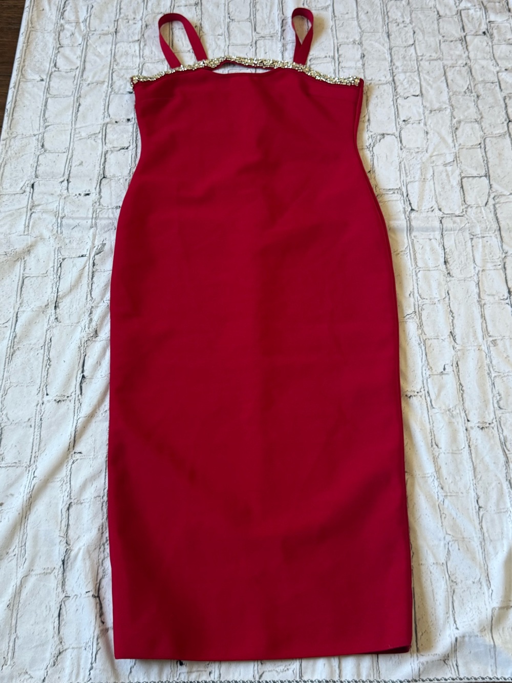 Red dress